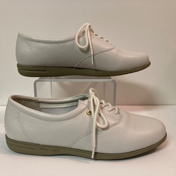Easy Spirit Shoes Womens 8 M Motion Sneakers Oxford Leather Low Top Lace Up - Picture 10 of 12